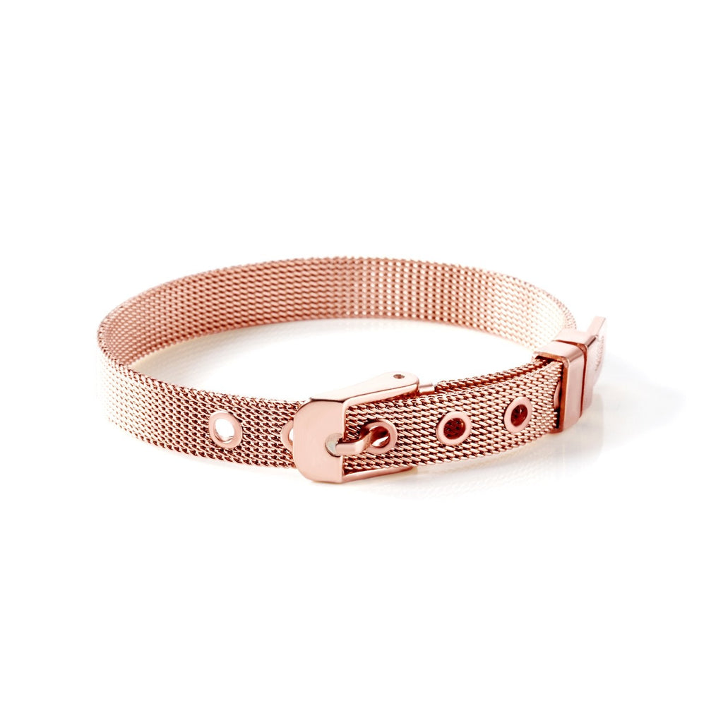 Gold Mesh Watch Belt Bracelet