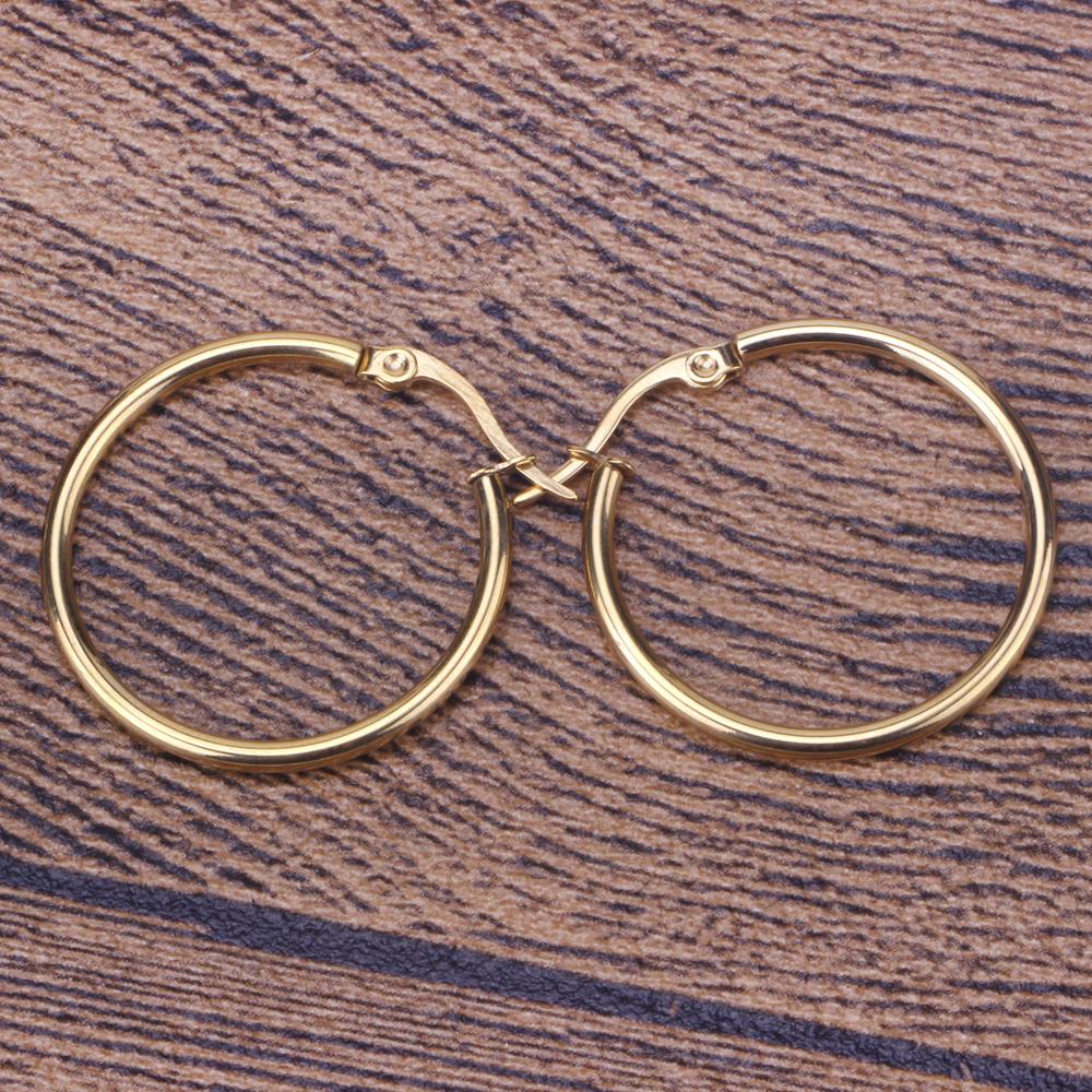 Classic Gold Hoop Earrings