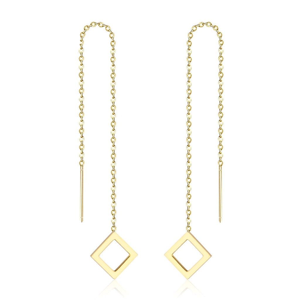 Koreaanse statement lange kwast oorbellen 