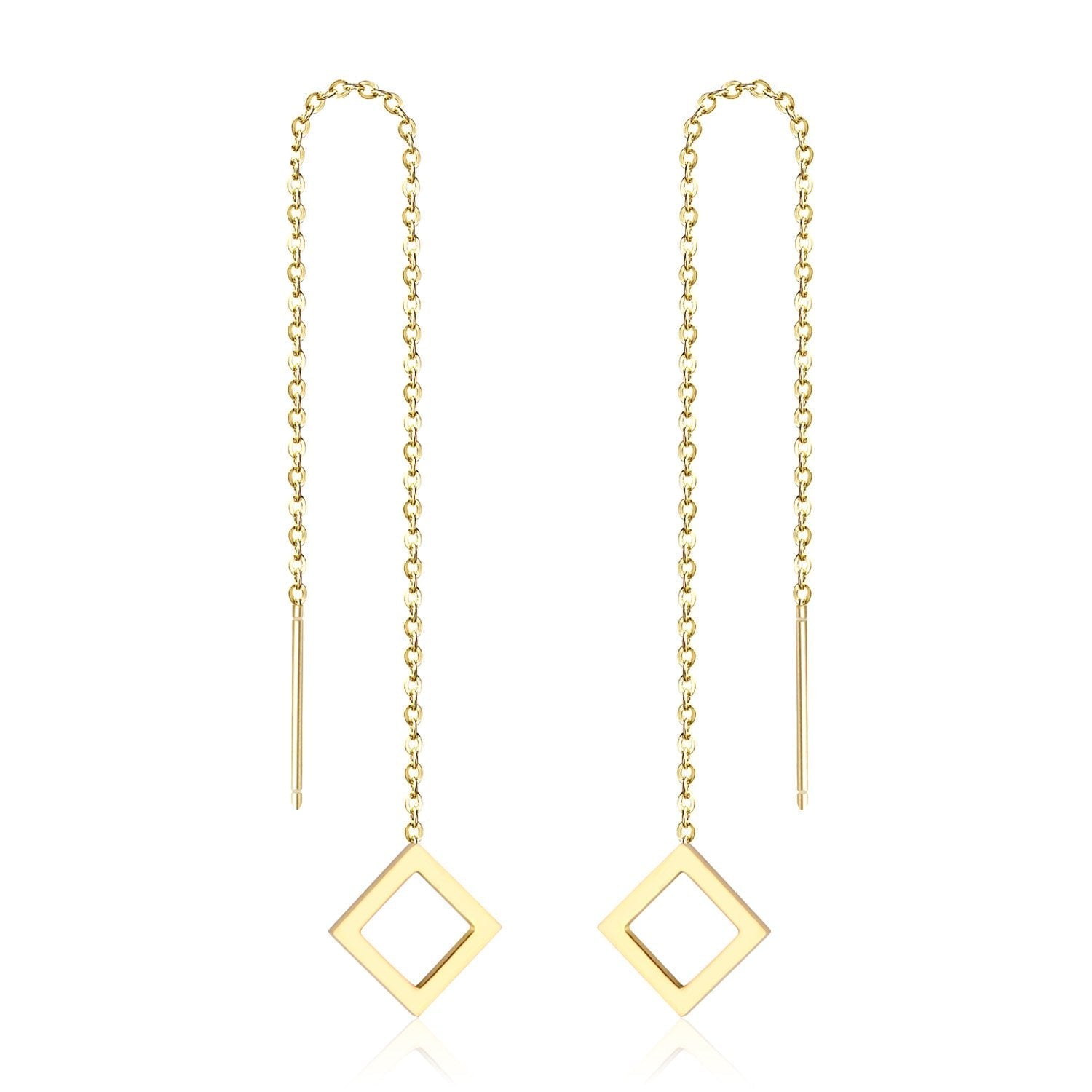 Koreaanse statement lange kwast oorbellen 