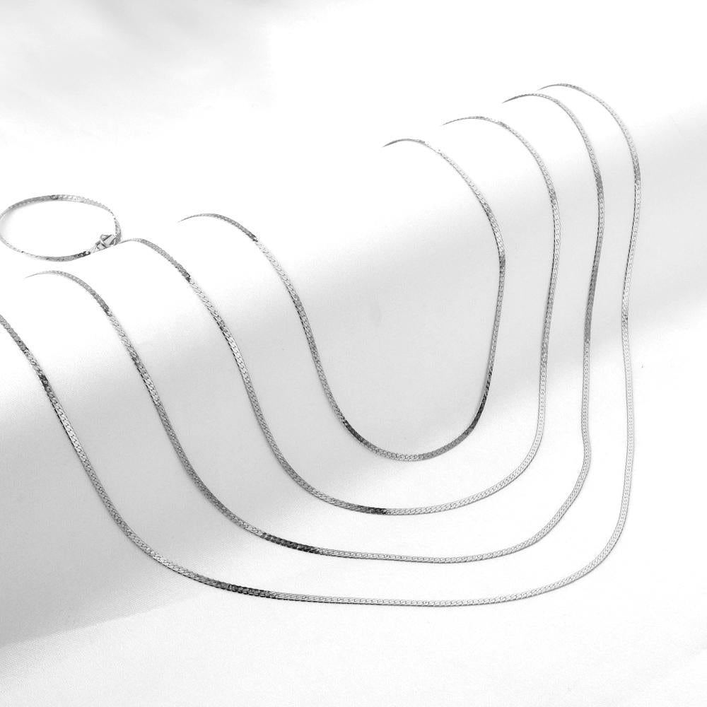 Cuba Link platte ketting 