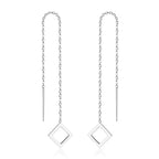 Koreaanse statement lange kwast oorbellen 