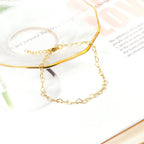 Verstelbare armband met hartjesmotief 