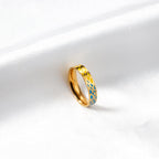 Mixed Color Wedding Ring