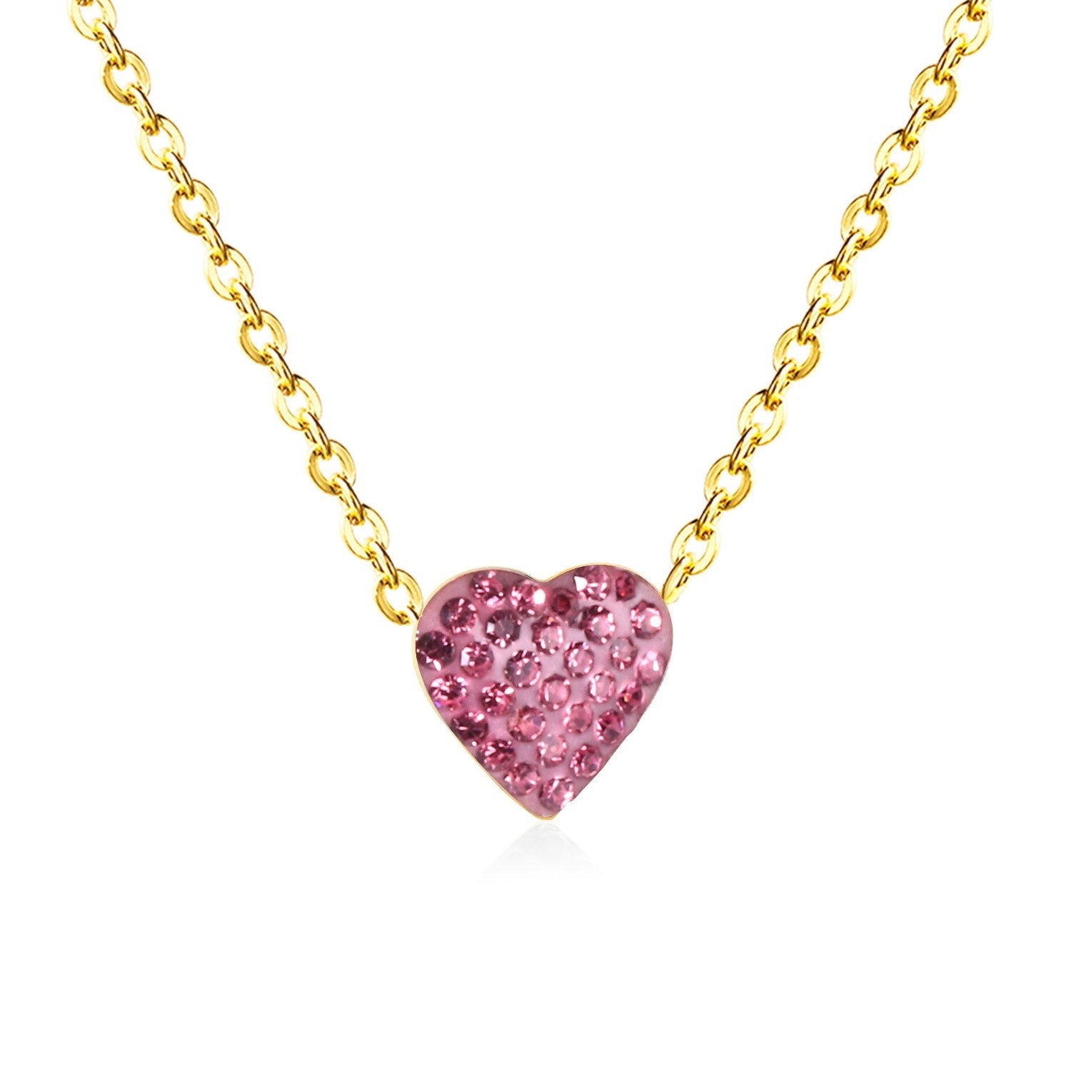 Klei Hart Hanger Ketting 