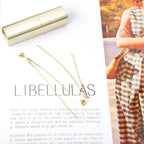Gold Color Simple Long Tassel Earrings