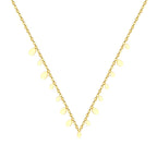 Elegante waterdruppel hanger ketting 