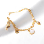 Shell Ocean Charm Bracelet