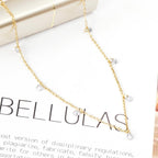 Kristallen vonk hanger ketting