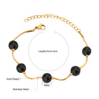 Adjustable Imitation Pearl Bracelet