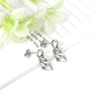 Chain Pendant Punk Stud Earrings