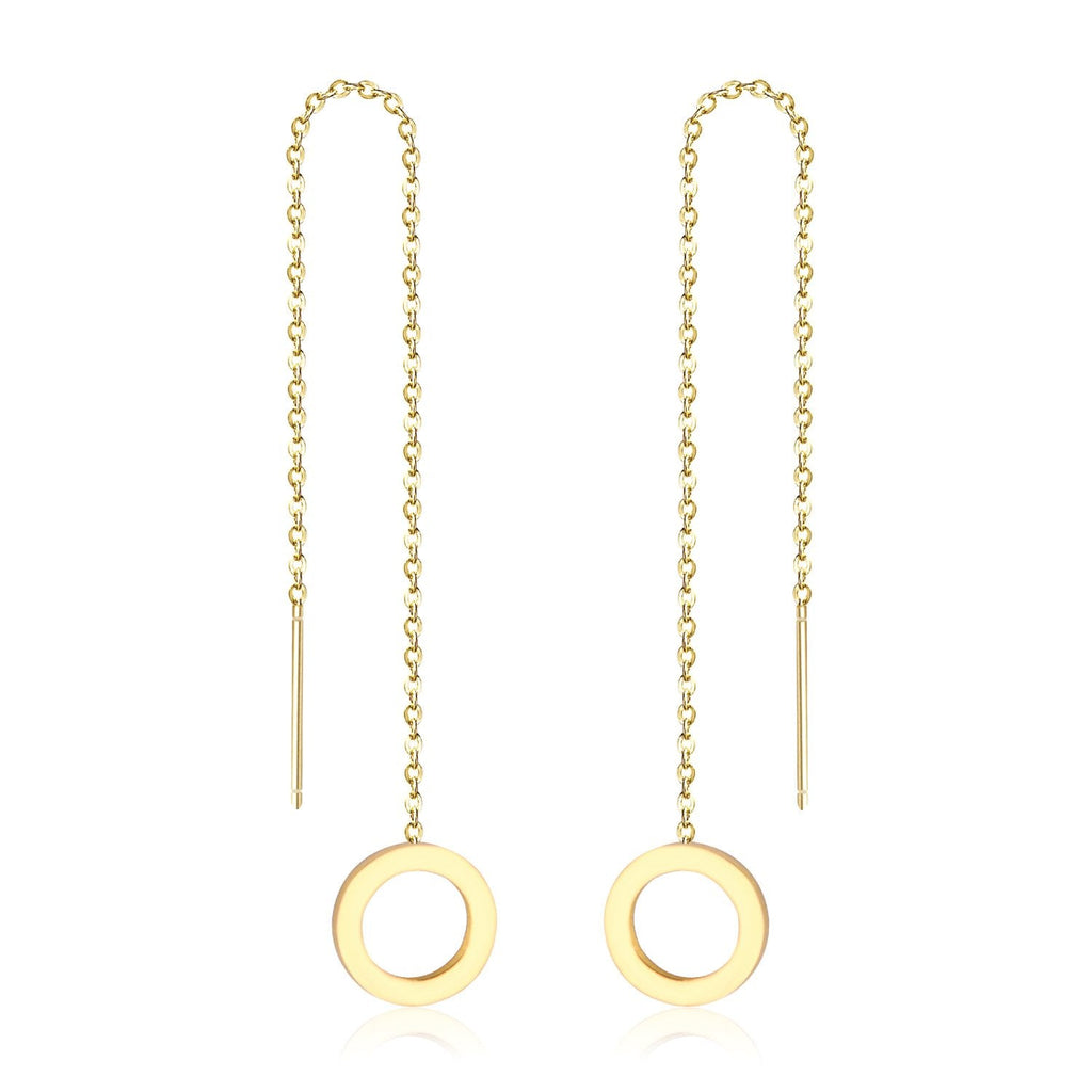 Koreaanse statement lange kwast oorbellen 