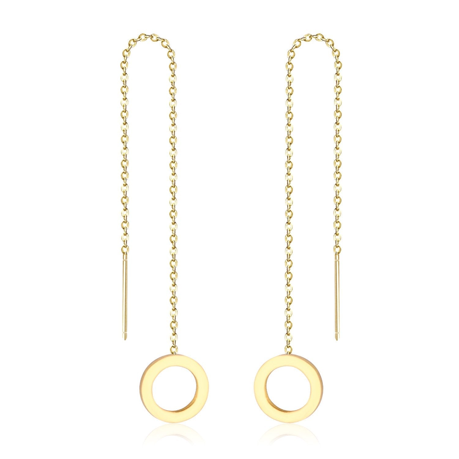 Koreaanse statement lange kwast oorbellen 