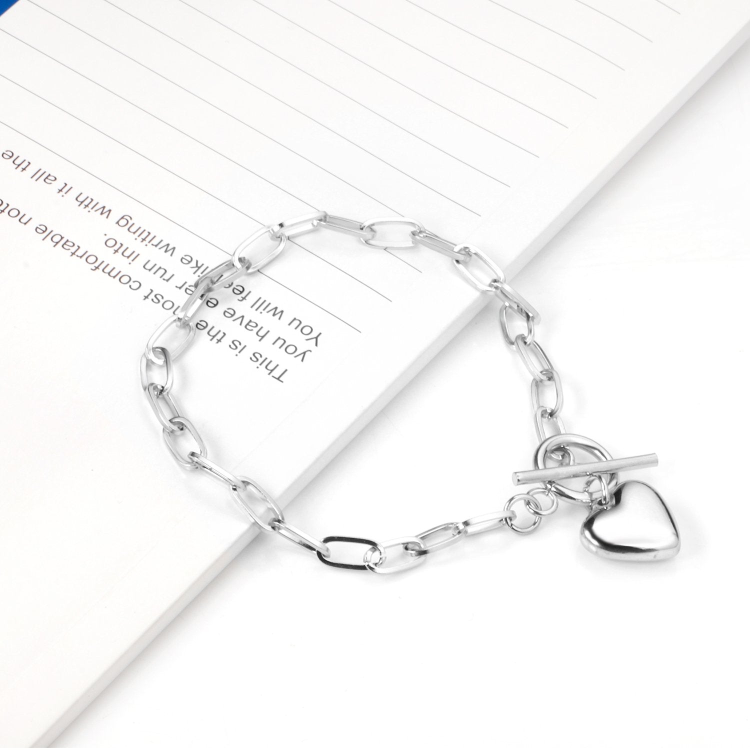 Gouden vintage stalen bol armband 