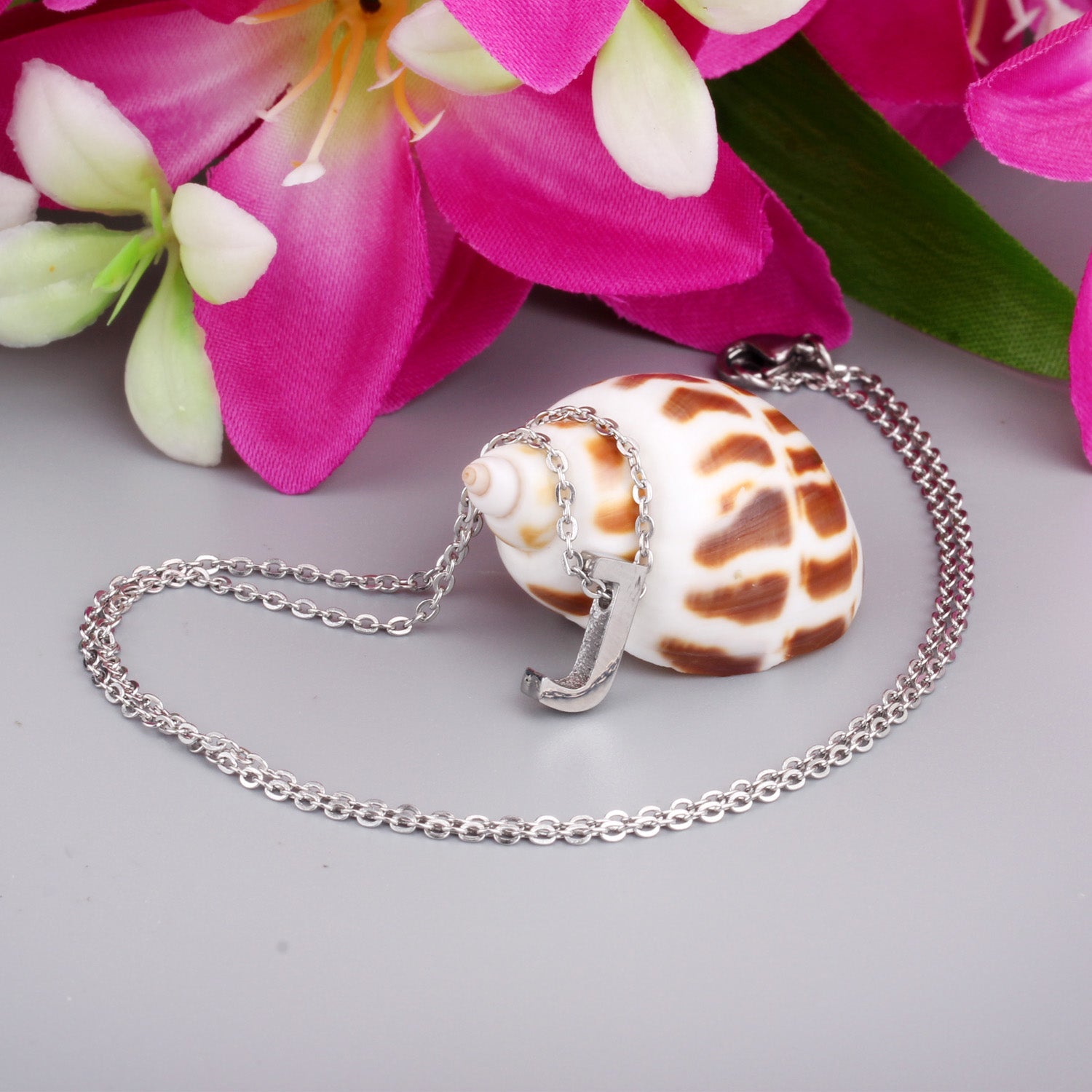 Alfabet initiaal hanger ketting