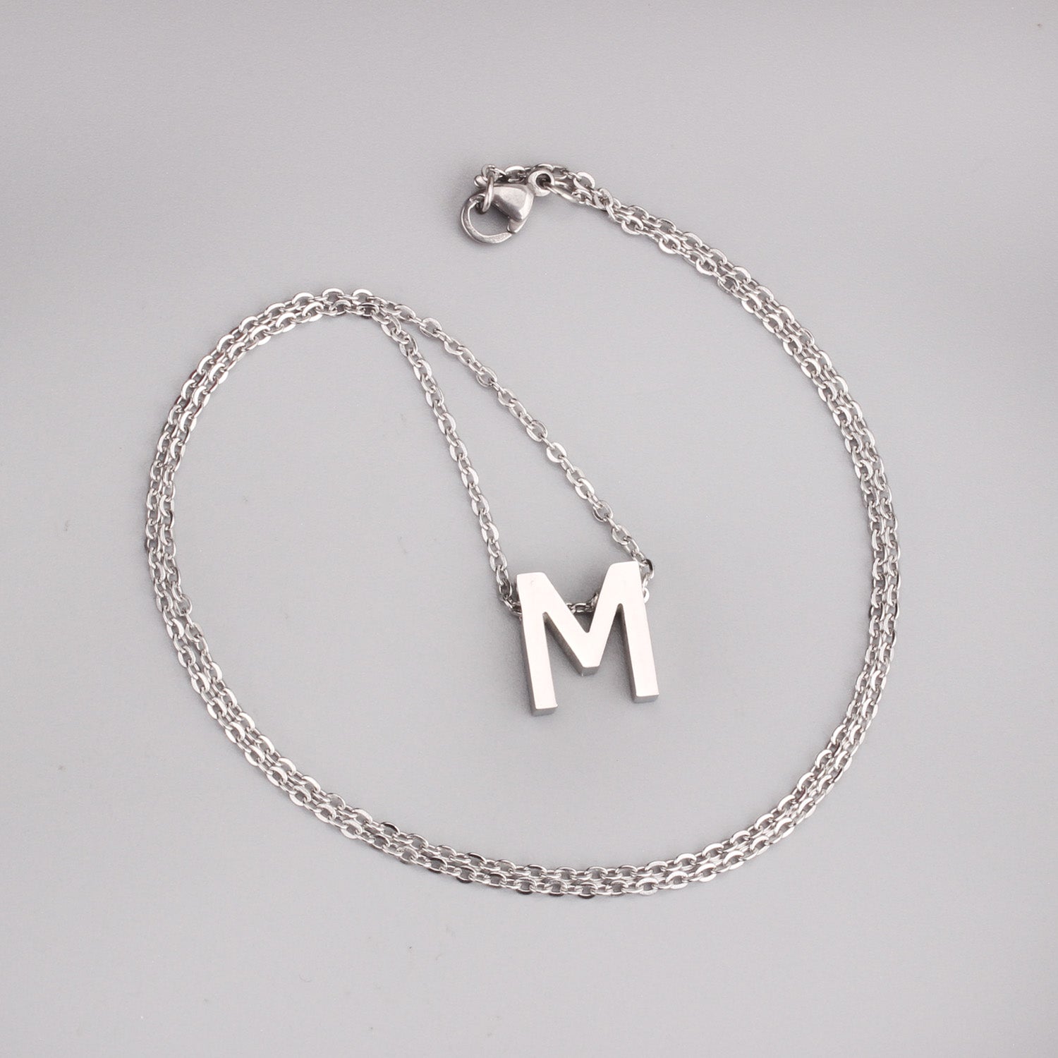 Alfabet initiaal hanger ketting