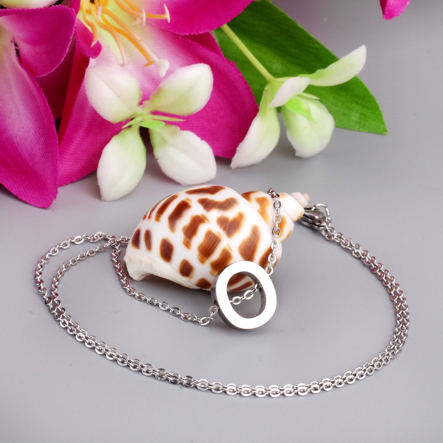 Alfabet initiaal hanger ketting