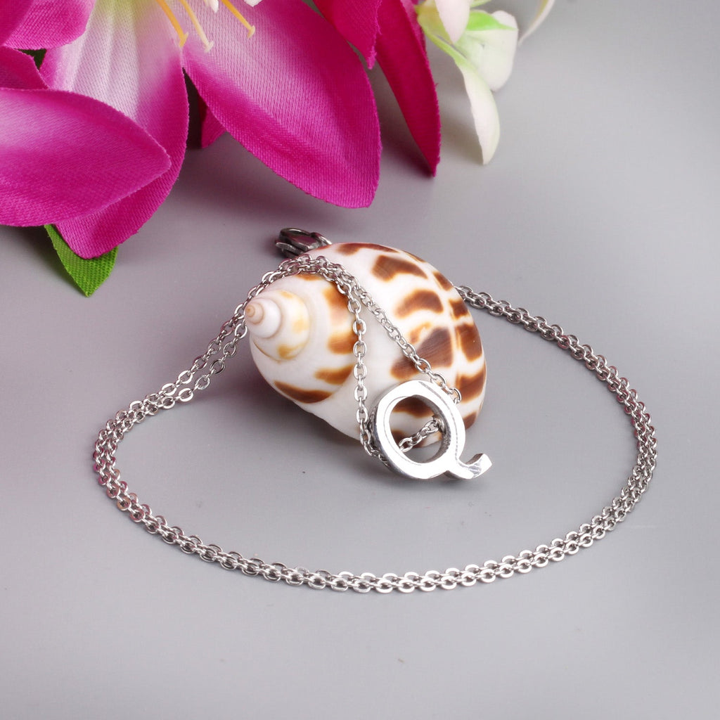 Alfabet initiaal hanger ketting