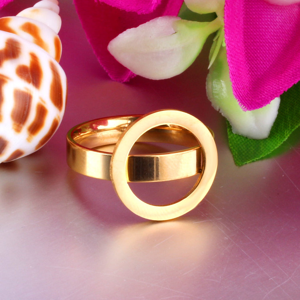 Exaggerated Textured Personalized Ring