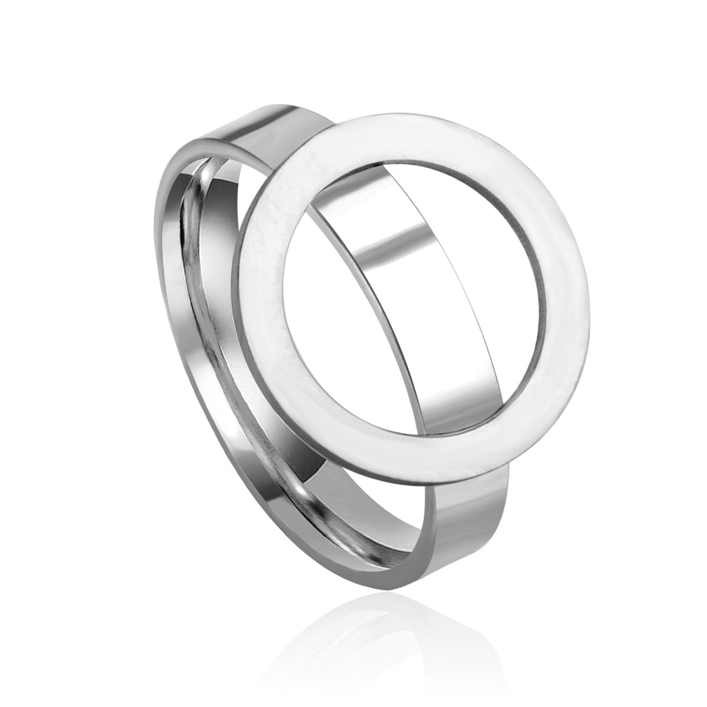 Exaggerated Textured Personalized Ring