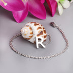 Alfabet initiaal hanger ketting