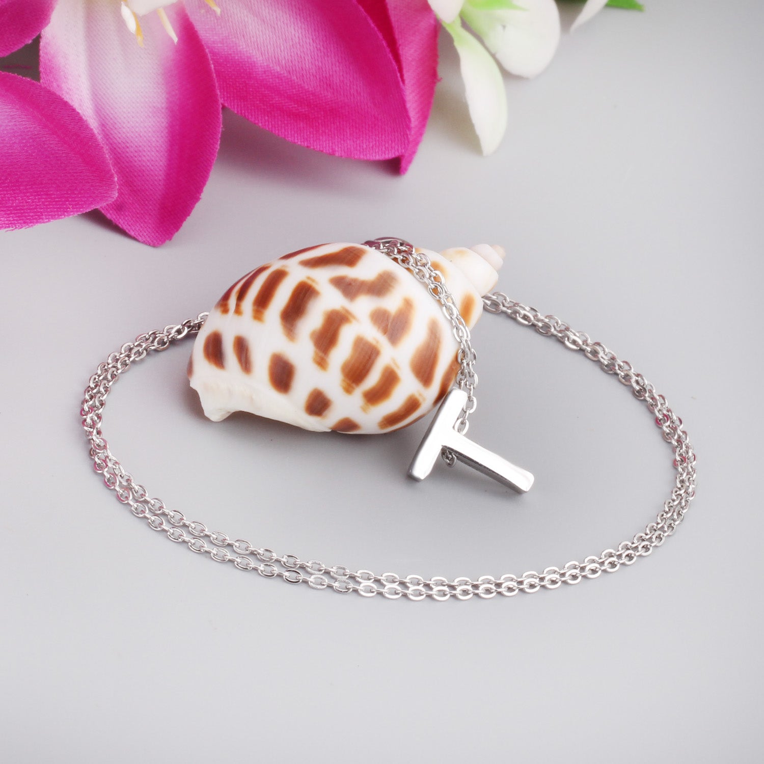 Alfabet initiaal hanger ketting