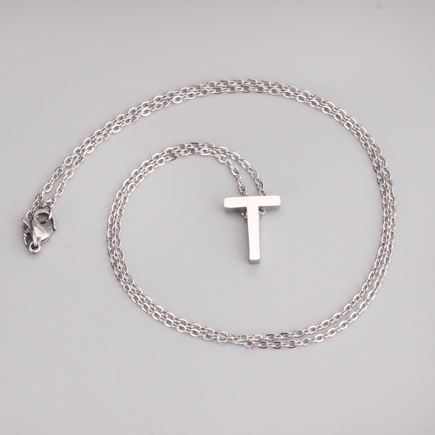 Alfabet initiaal hanger ketting