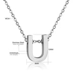 Alfabet initiaal hanger ketting