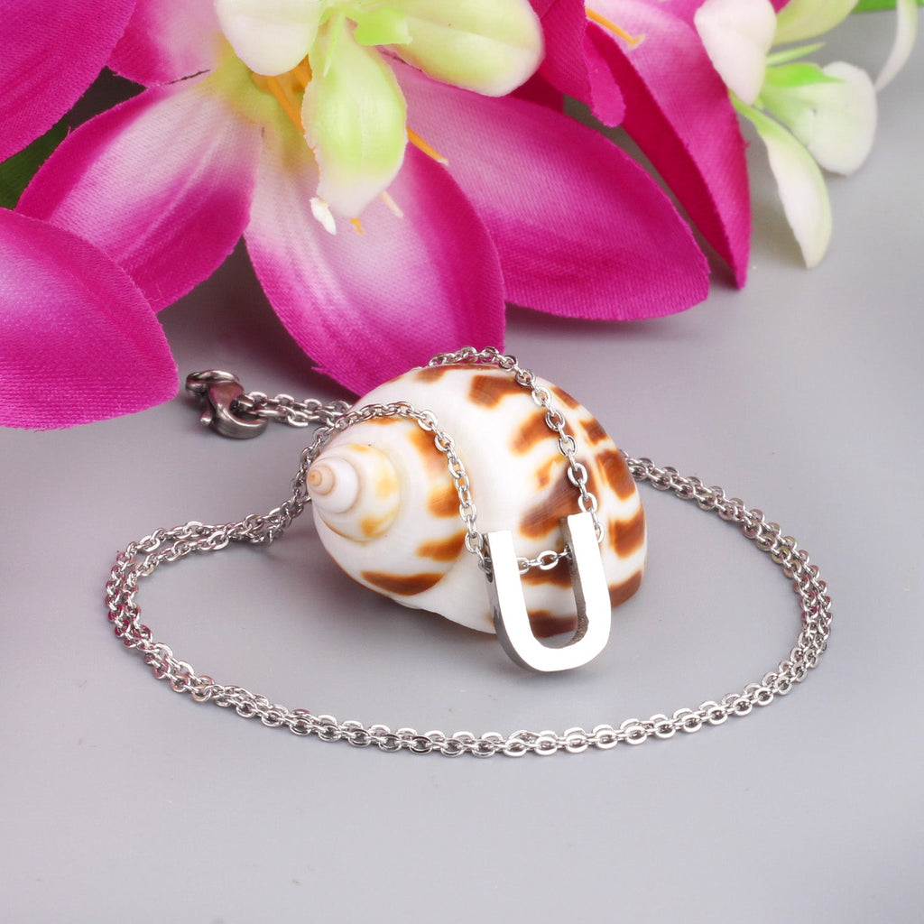 Alfabet initiaal hanger ketting