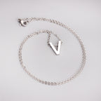 Alfabet initiaal hanger ketting