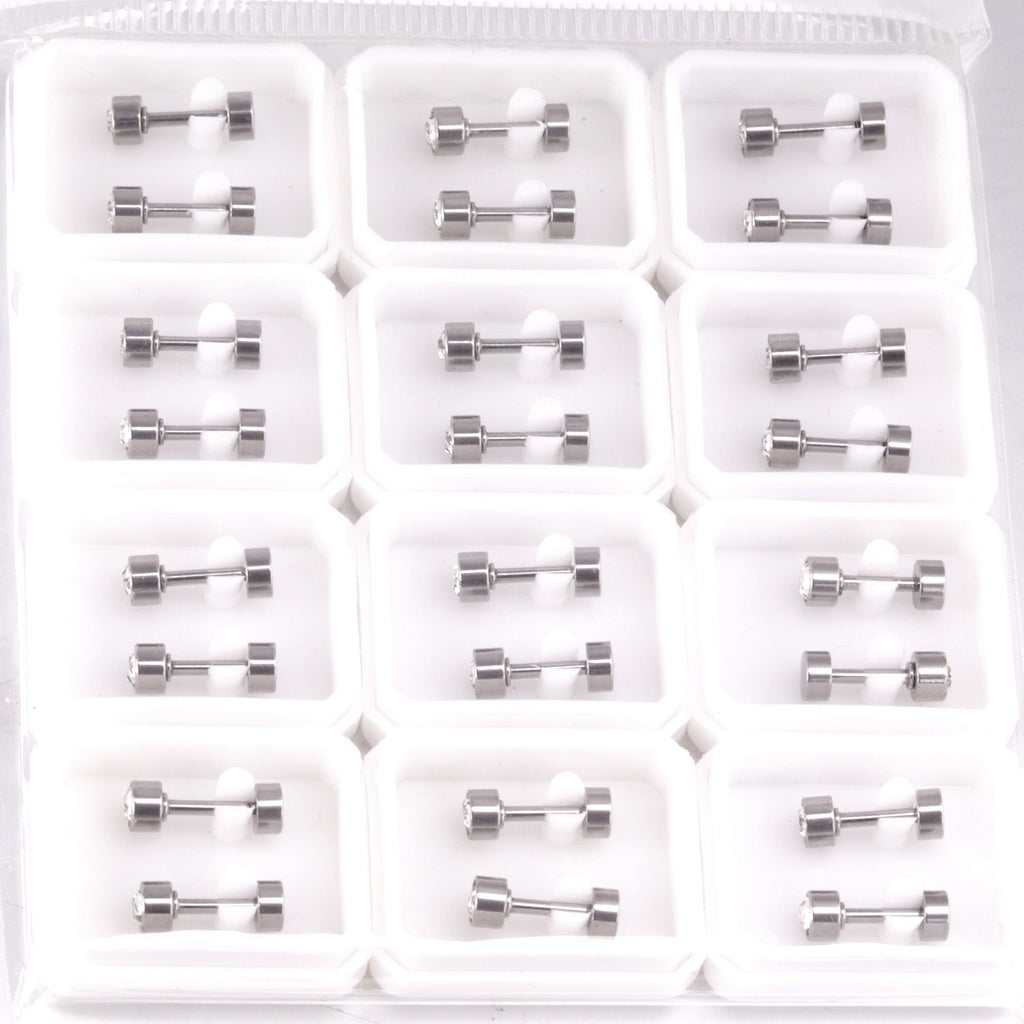 Cilindrische witte diamantschroefpluggen