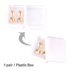 Cilindrische witte diamantschroefpluggen