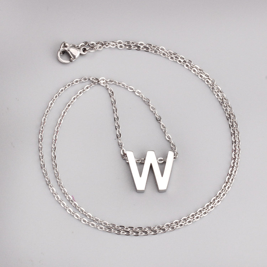 Alfabet initiaal hanger ketting