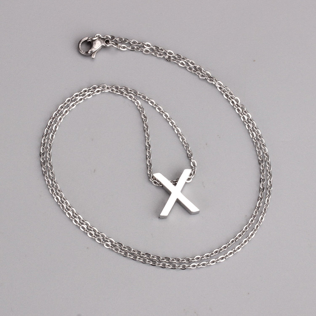 Alfabet initiaal hanger ketting